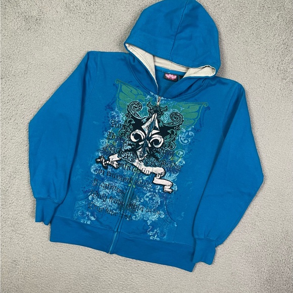 Affliction Tops - Vintage y2k affliction‎ style sweatshirt